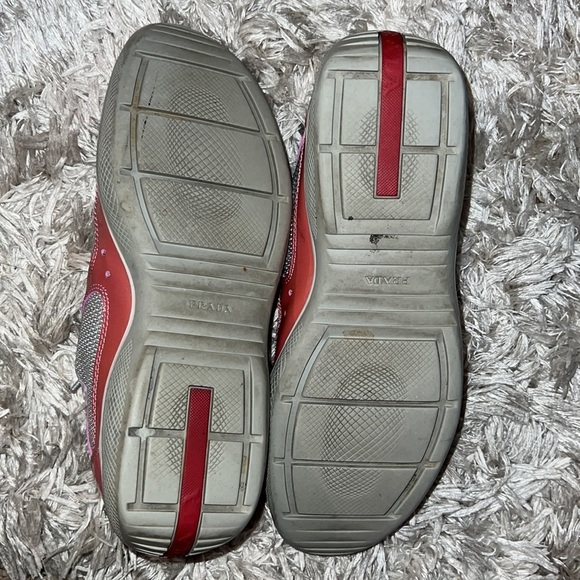 Prada PATENT LEATHER TRAINERS - Picture 5 of 7